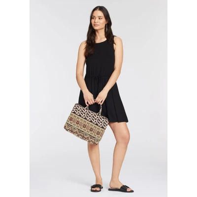Abbildung von Laura Scott Sommerkleid mit Spitzenpasse NEUE KOLLEKTION