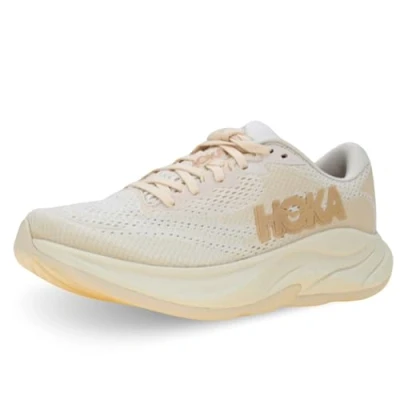Abbildung von HOKA Rincon 4 Laufschuh Straße, Damen, Größe: 38, Vanilla/birch Schuhe