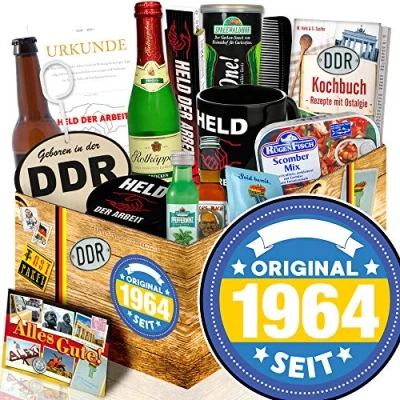 Abbildung von Original seit 1964 + Geschenke 60.set Geschenkidee für den Mann DDR