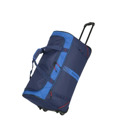 Abbildung von Travelite Basics Active Trolley RT 70cm Marine/Rot Weichgepäck