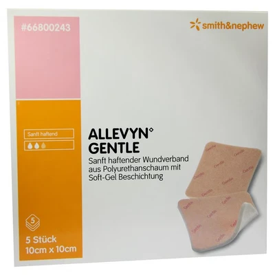 Abbildung von Allevyn Gentle 10x10 cm Schaumverb. 5 St