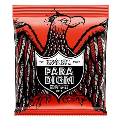 Abbildung von Ernie Ball Skinny Top Heavy Bottom Slinky Paradigm E Gitarrensaiten, Stärke 10 52