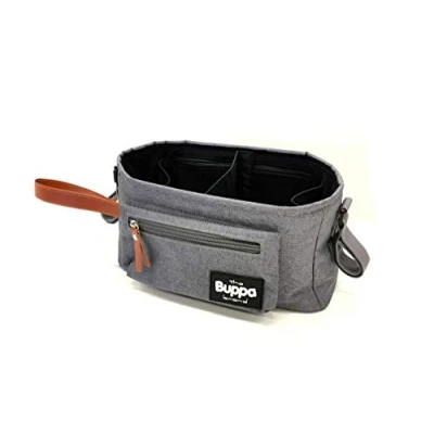 Abbildung von the Buppa Brand Kinderwagen Organizer On Go Grey Melange, Grau, 411001