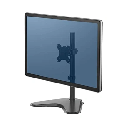 Abbildung von Fellowes Monitorarm Seasa mit Standfuß höhenverstellbar ergonomisch für 1 Monitor bis 81,28 cm (32 Zoll) schwarz