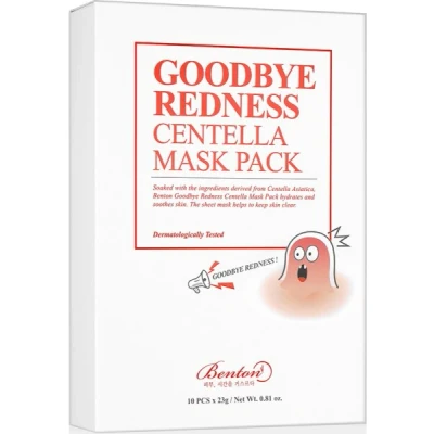 Abbildung von Benton Goodbye Redness Centella MASK 3 Units Gesichtsmaske, Größe: 69 g,