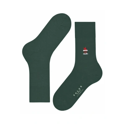 Abbildung von Falke Airport Santa Chimney SO Socken, Herren, Größe: 43/44, Hunter green