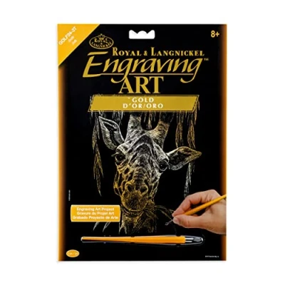 Abbildung von GOLD ENGRAVING GIRAFFE