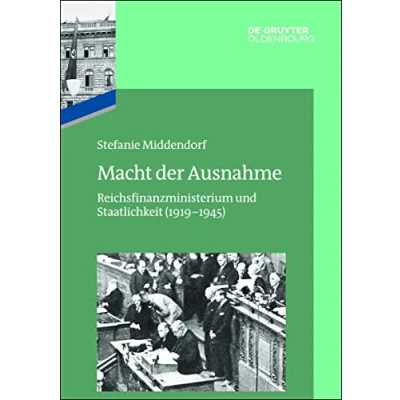 Abbildung von Macht der Ausnahme: Reichsfinanzministerium und Staatlichkeit (19191945) (Das im Nationalsozialismus)