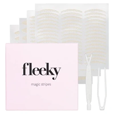 Abbildung von fleeky Schlupflider Stripes Magic unsichtbare Augenlider zum Lifting ganz ohne OP, eyelid tape, Doppel Schluplid Aufkleber zu Kaschierung (Mix)