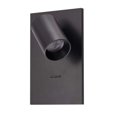 Abbildung von Arcchio Strahler Brinja, schwarz, Metall, USB C, Schalter