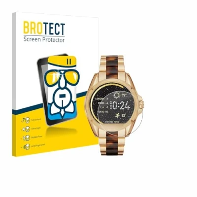 Abbildung von BROTECT Schutzglas für Michael Kors Access Bradshaw/Grayson Schutzfolie Panzer Folie Glas [Extrem Kratzfest 9H, Anti Fingerprint,