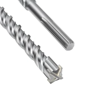 Abbildung von SDS Max Bohrer 30 x 460mm,Betonbohrer mit 4 Hartmetall Schneiden und Doppelwendel,Hammerbohrer Für Beton,Stein,Naturstein