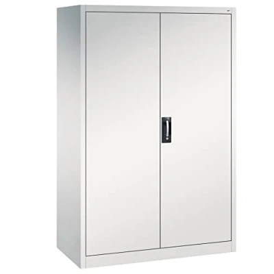 Abbildung von DENIOS C+P Flügeltürenschrank Acurado, 1200 x 600 1950 mm, lichtgrau