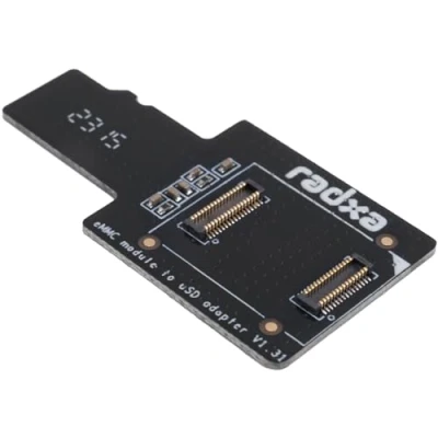 Abbildung von BLASHRD EMMC zu USD Board USB Adapter MicroSD Module für Rock PI 4A/4B