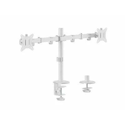 Abbildung von Equip 650167 17&quot; 32&quot; Gelenk Tischhalterung für Dual Monitore, weiß