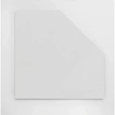Abbildung von Möbelpartner Milo Eckplatte, weiß, ca. 65,0 x 2,2 cm