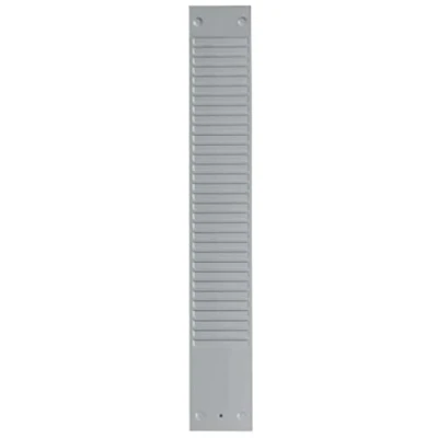 Abbildung von Nobo 1900394 Kartentafel Zubehör Kartenträger für Stecksystem, Index 3, 1 Stück, grau