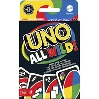 Abbildung von Mattel Games UNO ALL WILD Spielzeug für Kinder, Größe: One Size, Multicolor