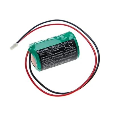 Abbildung von vhbw Akku Ersatz für Visonic 0 9912 J, GP250BVH6AMX Alarmanlage, Alarmsystem (230mAh, 7,2V, NiMH)