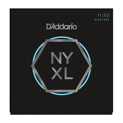 Abbildung von D&#039;Addario E Gitarren Saiten Gitarrensaiten Gitarre Premium DER BELIEBTESTEN SAITENMARKE NYXL1152 &quot;New York&quot; Stahl Medium Top/Heavy Bottom (11 52)