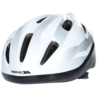 Abbildung von Trespass Kinder Fahrradhelm Cranky, White, 48/52, UCACHED10001_WHT48/52