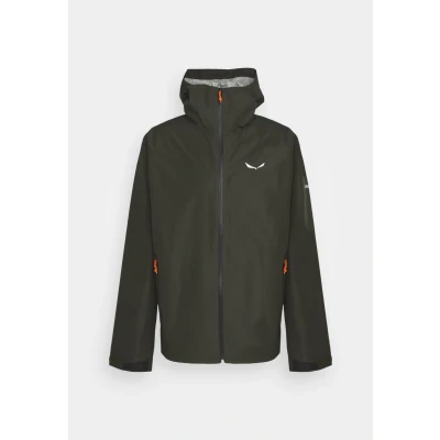 Abbildung von Salewa PUEZ Jacket Hardshelljacke, Herren, Größe: 54, Dark olive