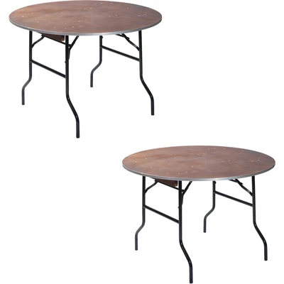 Abbildung von Bankettisch/Klapptisch holz rund Ø 183 cm, 20183
