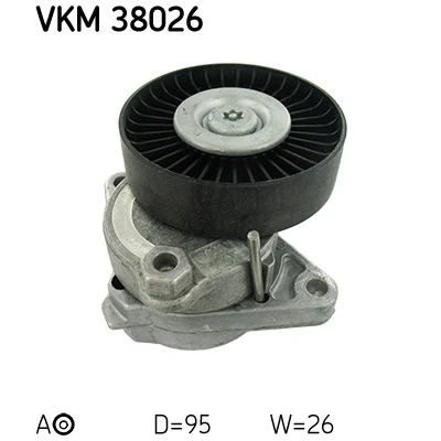Abbildung von SKF VKMA 38034 Keilrippenriemensatz MERCEDES BENZ: C Klasse T modell, S Coupe, Limousine