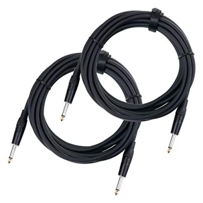 Abbildung von Pronomic BOXJ 5 Lautsprecherkabel DJ PA Boxenkabel (Professionelles Boxenkabel, 6,3 mm Klinke, Länge 5m, säure und ölfest, Spannzangen Zugentlastung)