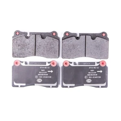 Abbildung von HELLA 8DB 355 015 891 Bremsbelagsatz für Verschleißwarnanzeiger vorbereitet ASTON MARTIN: DB9 Coupe, Volante, Vantage Volante