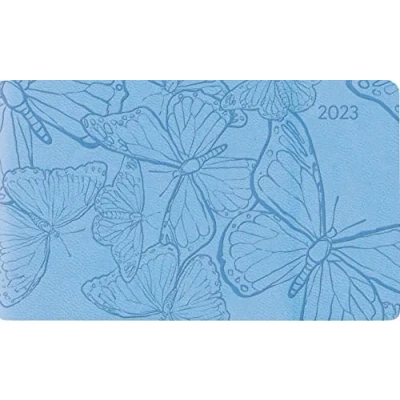 Abbildung von Ladytimer TO GO Deluxe Sky 2023 Taschen Kalender 15,3x8,7 cm Tucson Einband mit Motivprägung Weekly 128 Seiten Alpha Edition