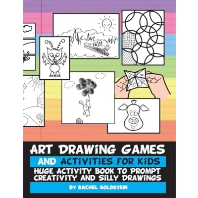Abbildung von Art Drawing Games and Activities for Kids: Huge Activity Book to Prompt Creativity Silly Drawings (Drawing Kids)