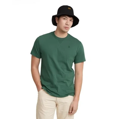Abbildung von G Star Tshirt basic, Herren, Größe: XS, Blue spruce
