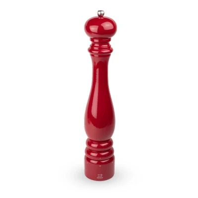 Abbildung von PEUGEOT Pfeffermühle Paris u‘Select 40 cm + Pfeffer 6 voreingestellte Mahlgrade Aus PEFC zertifiziertem Holz Passionsrot lackiert