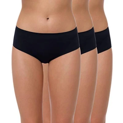 Abbildung von Yenita Invisible 3 PACK Shapewear, Damen, Größe: Small, Schwarz