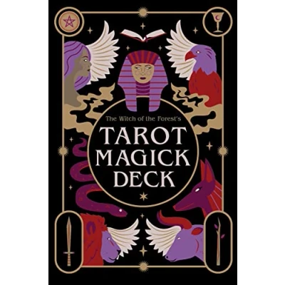 Abbildung von the Witch of Forest’s Tarot Magick Deck: 78 Cards and Instructional Guide (Esoteric Decks)
