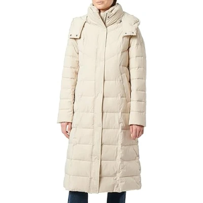 Abbildung von bugatti Respect Natur Wintermantel, Damen, Größe: 46, Beige