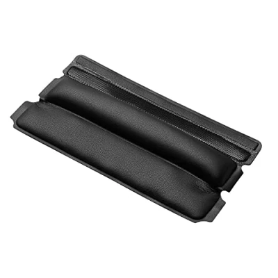 Abbildung von kwmobile Ersatz Bügelpolster kompatibel mit Bose Quietcomfort 35 / QC35 Wireless II Kopfbügelpolster aus Kunstleder Kopfhörer Bügel Polster Schwarz