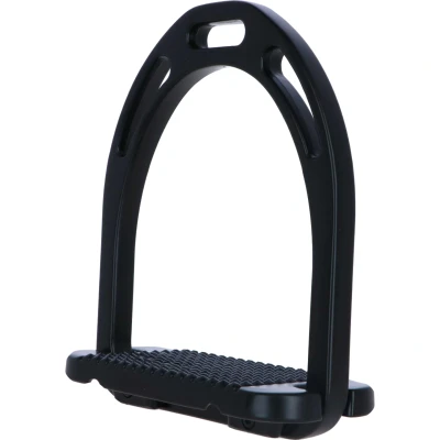 Abbildung von Horka Steigbügel Aluminium Schwarz 12cm