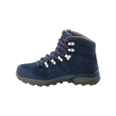 Abbildung von Jack Wolfskin Refugio Texapore Hikingschuh, Damen, Größe: 37, Dark blue/grey Schuhe