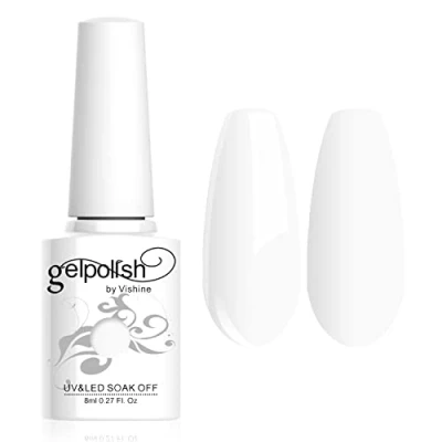 Abbildung von Vishine Gel Nagellack Soak Off UV LED Nagel Gellack für Nail Art Salon DIY zu Hause Starter Maniküre 8ml #020