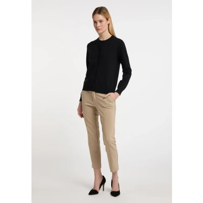 Abbildung von Dreimaster Strickjacke, Damen, Größe: XS/S, Schwarz