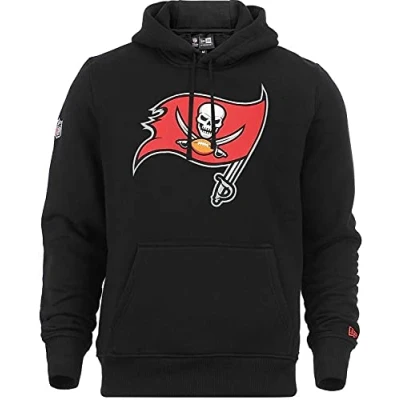 Abbildung von New Era NFL Tampa BAY Buccaneers Hoodie Vereinsmannschaften, Herren, Größe: Small, Black