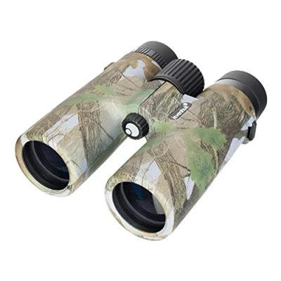 Abbildung von Levenhuk Camo Grass 10x42 Leistungsstarkes Wasserdichtes Fernglas mit Absehen und Entfernungsskala für Einfache Entfernungsmessungen