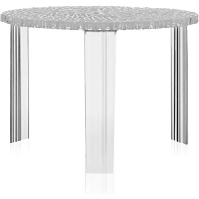 Abbildung von Kartell 08501B4 T Table Möbel, Grau/Transparent, 50 x 36 cm