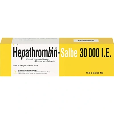 Abbildung von Hepathrombin Salbe 30.000 150 g