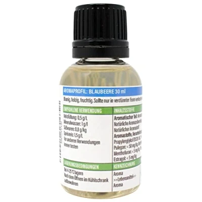 Abbildung von Blaubeere Konzentrat 30 ml Super Aroma für die Lebensmittelindustrie und Enthusiasten Lebensmittelaroma Backaroma Aromatropfen Geschmackstropfen zum Kochen, Backen &amp; Mixen