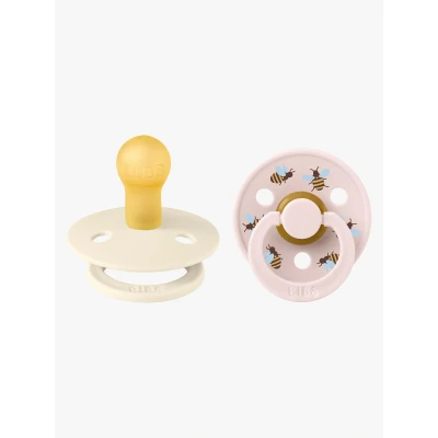Abbildung von BIBS Studio Colour Bumblebee Schnuller 2er Pack Latex Größe 1, Ivory