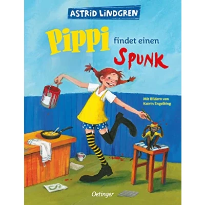 Abbildung von Pippi findet einen Spunk: Der Klassiker als Pappbilderbuch für Kinder ab 3 Jahren (Pippi Langstrumpf)