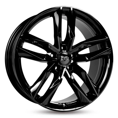 Abbildung von MAM 5 loch 20Zoll 112mm Alufelge RS3 schwarz glanz MAMRS38520511245BP Felge